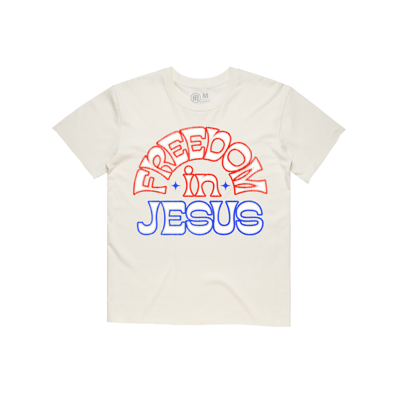 Freedom in Jesus Cropped Tee