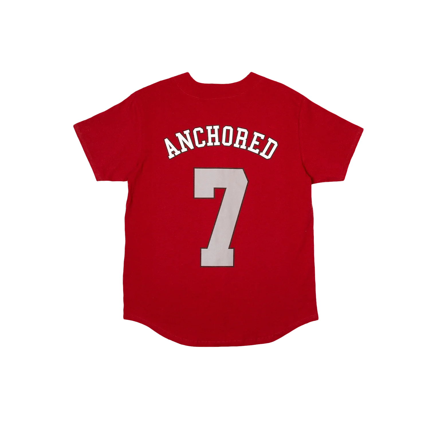 God is Good, Red Baseball Jersey