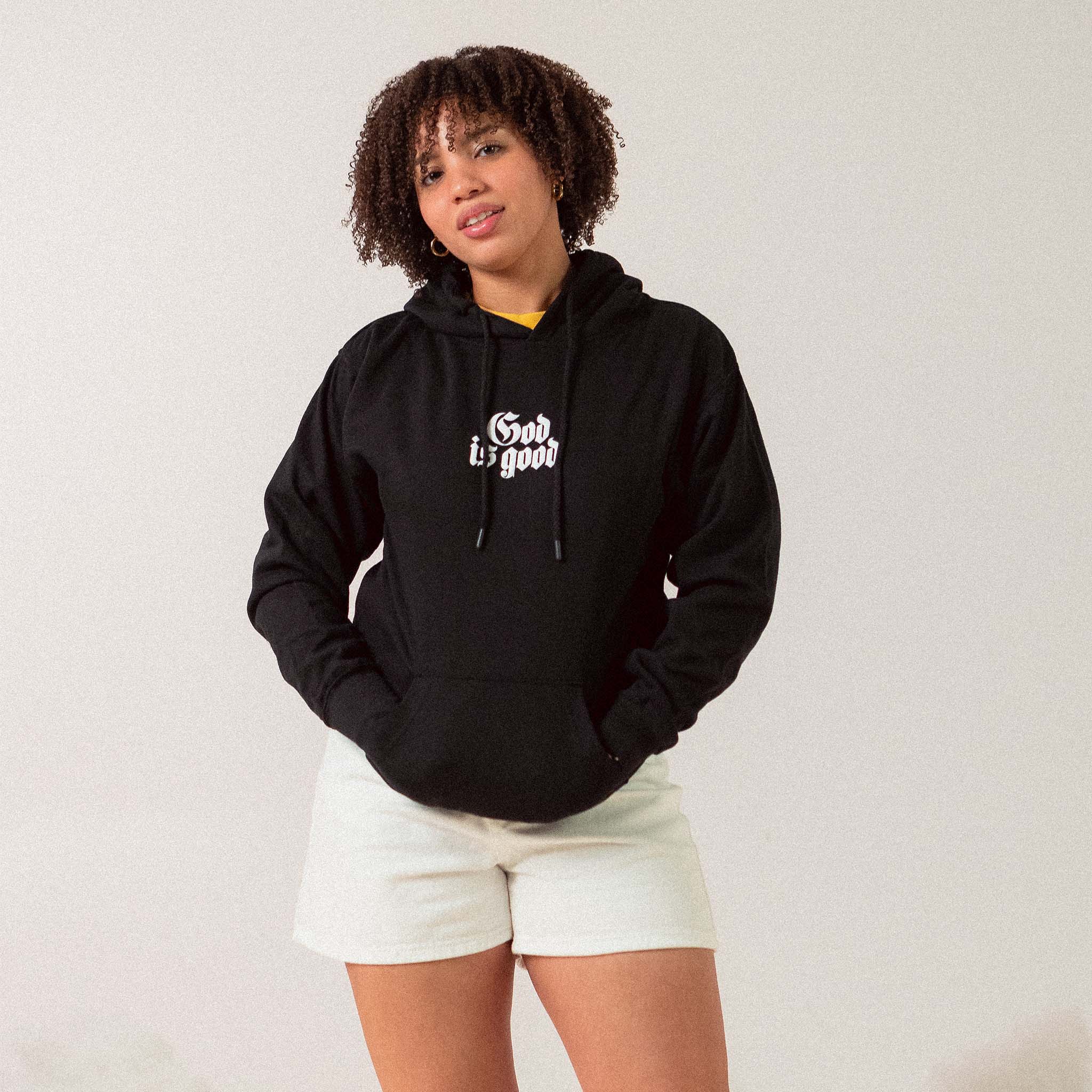 God is Good, Black Hoodie