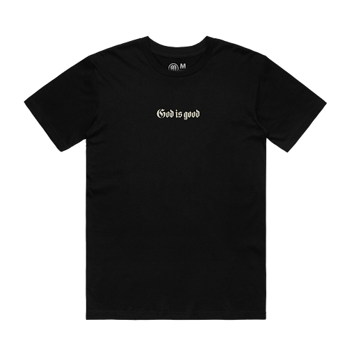 God is Good Black Relaxed Tee