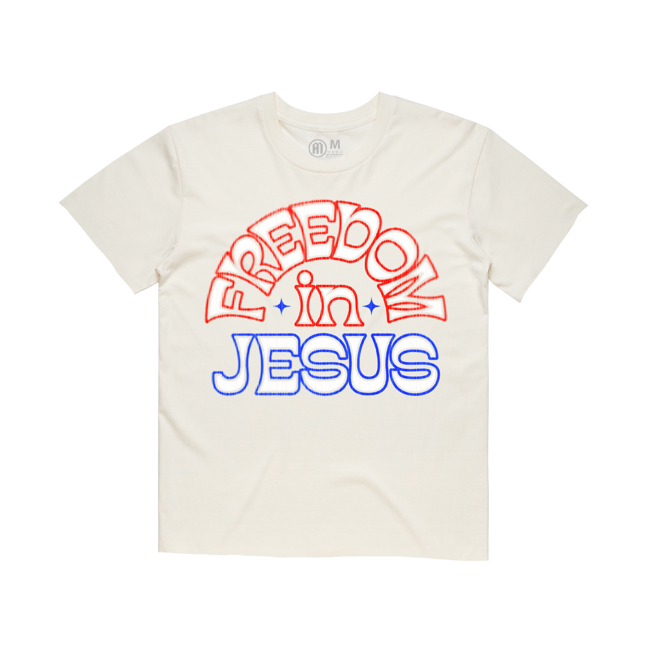 Freedom in Jesus Cropped Tee