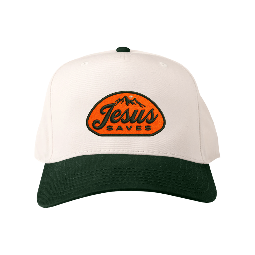 Jesus Saved Mtn Hat