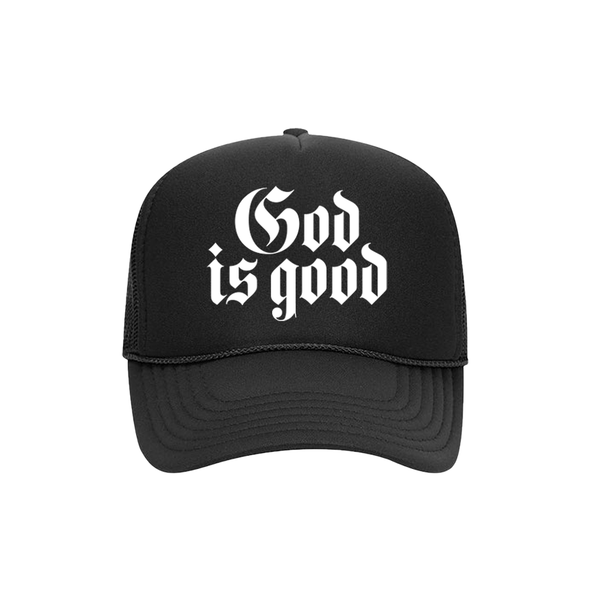 God is Good, Puff Print Trucker Hat