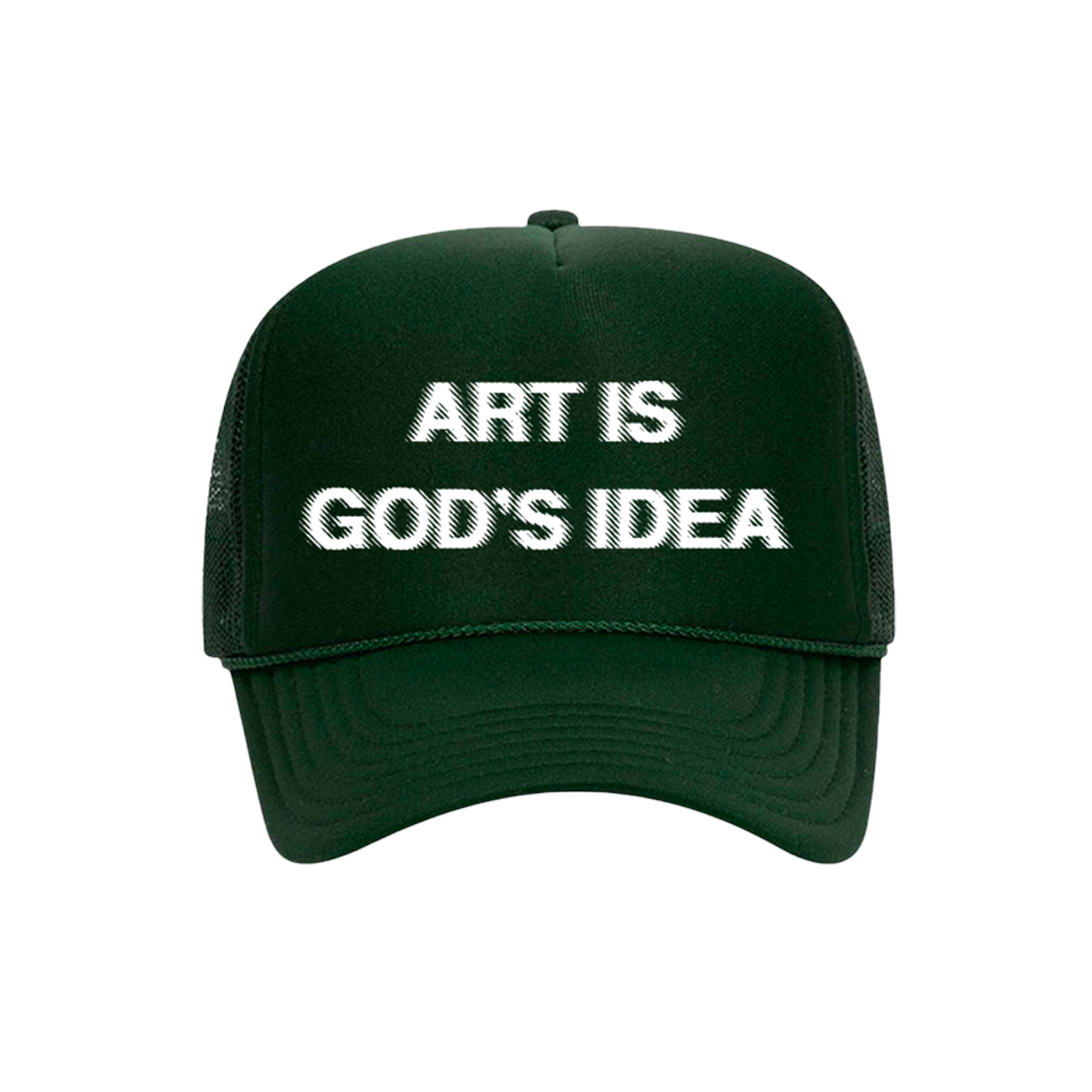 Art is God’s idea DK Forest Trucker Hat