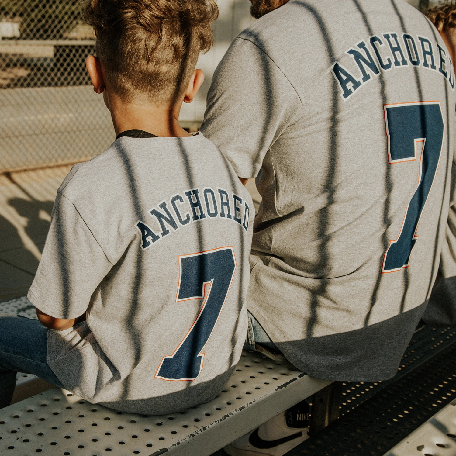 God is good, Grey Baseball Jersey