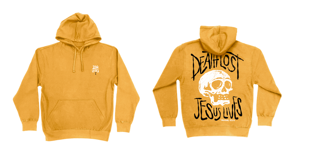 Death Lost Jesus Lives Hoodie