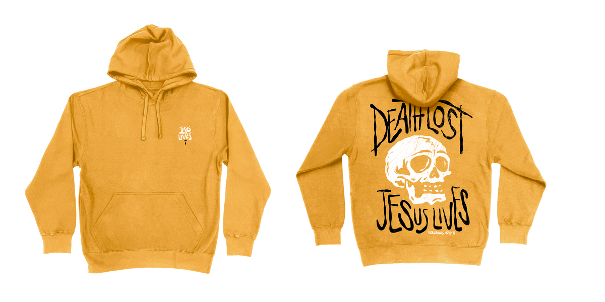 Death Lost Jesus Lives Hoodie