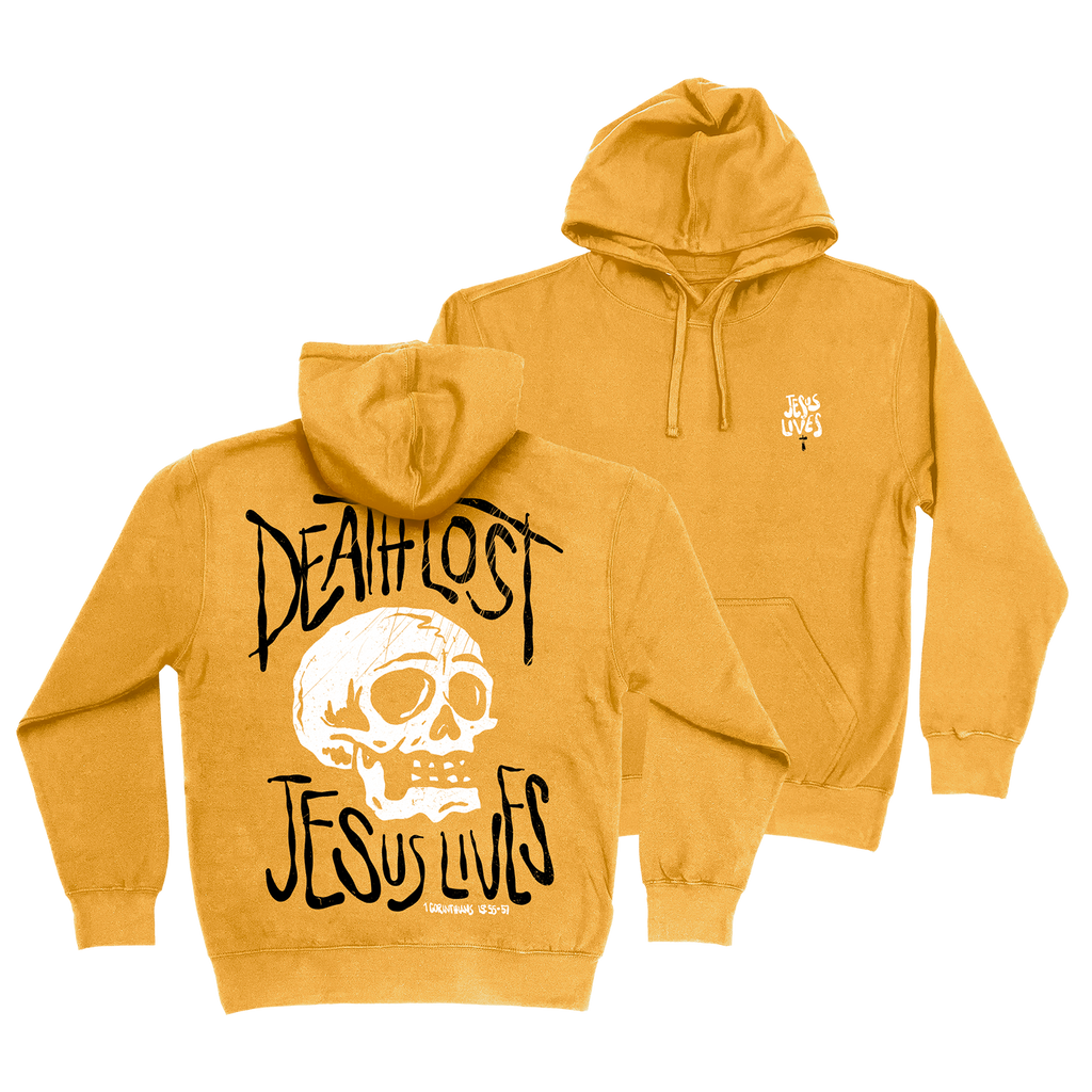 Death Lost Jesus Lives Hoodie