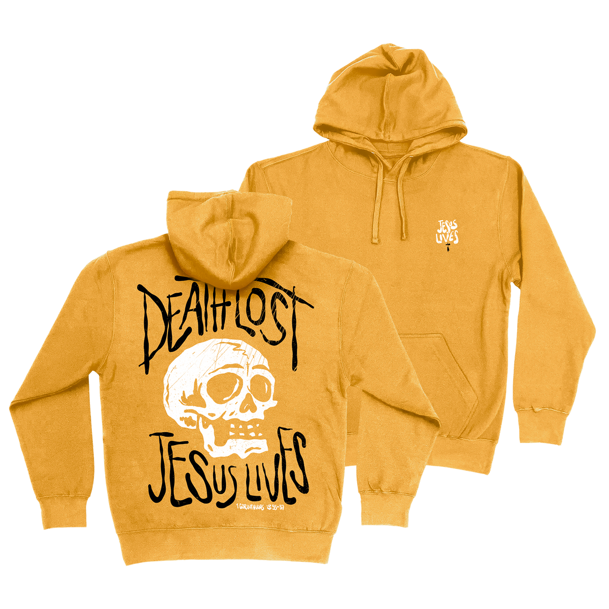 Death Lost Jesus Lives Hoodie