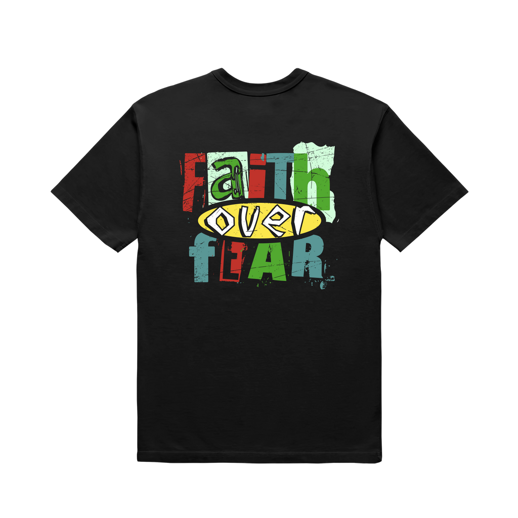 Faith over Fear color pop