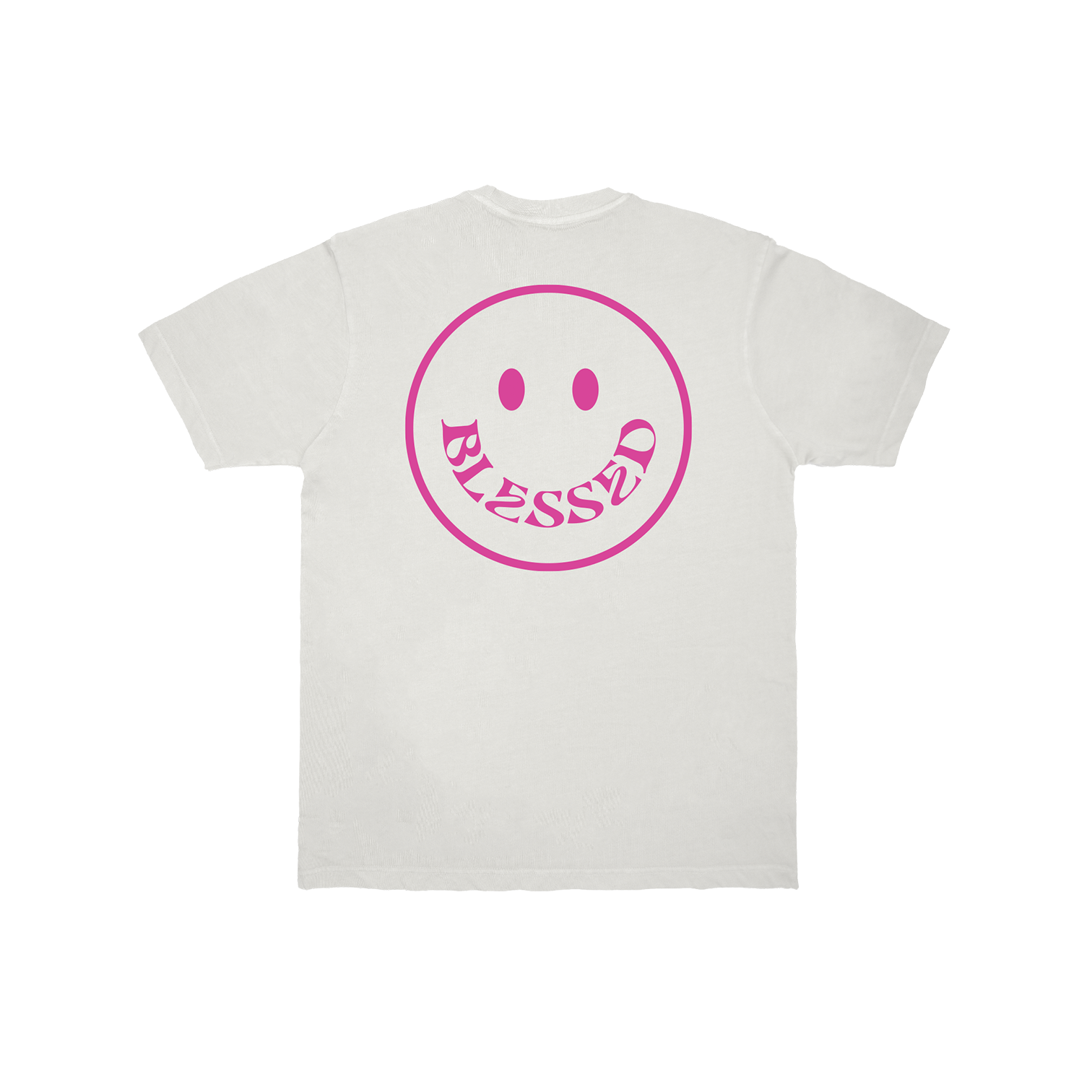 BLESSED Smiley Face, Casting Stones Grey