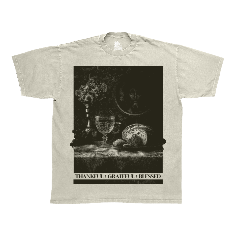 Give Thanks, A.LA Dry Bones Boxy Tee