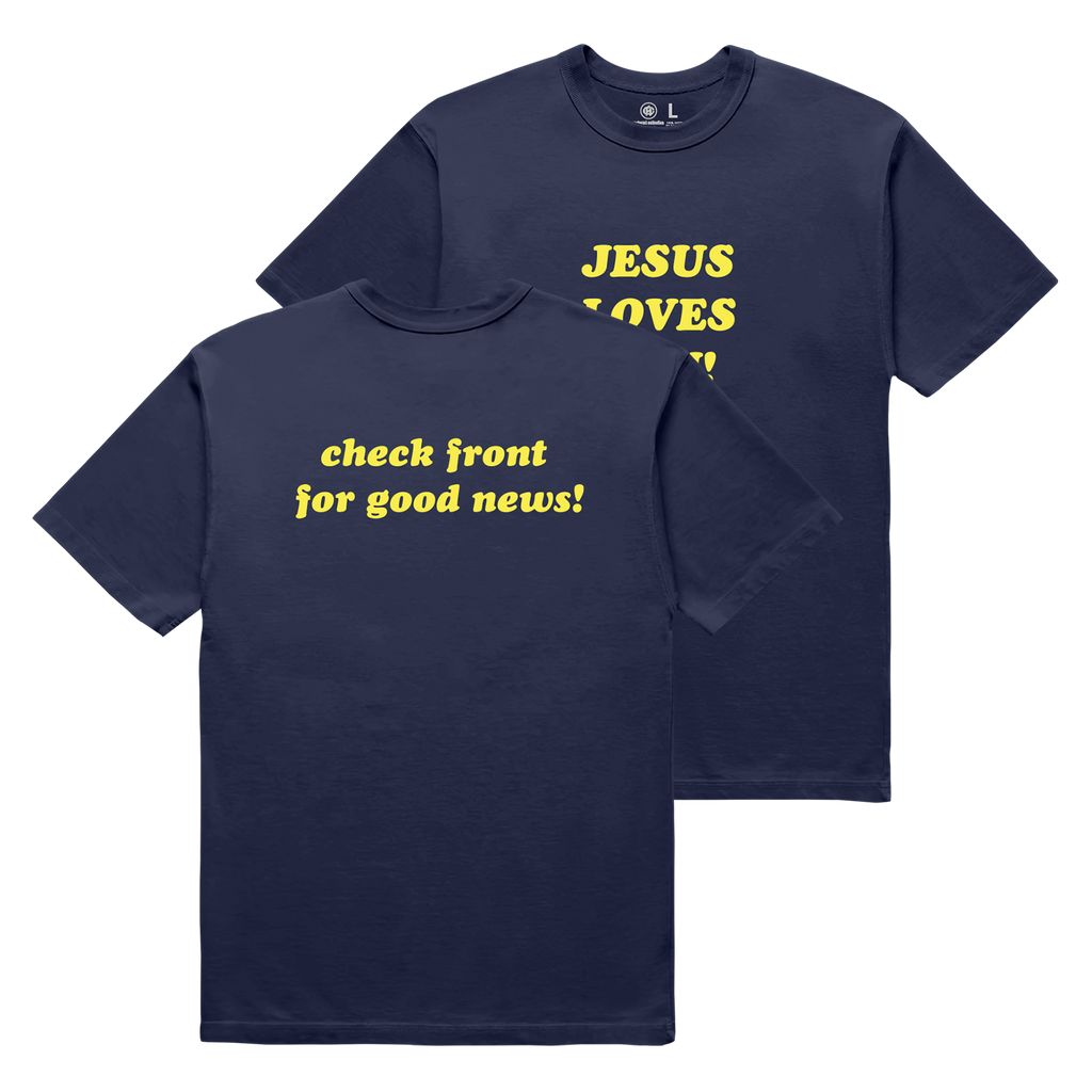Jesus loves you!