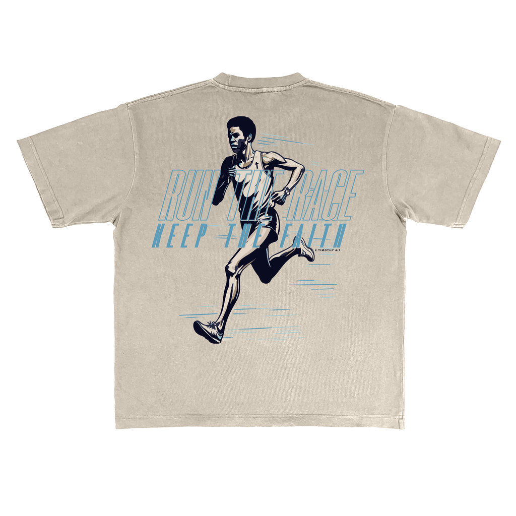 Run the Race Heavy Tee