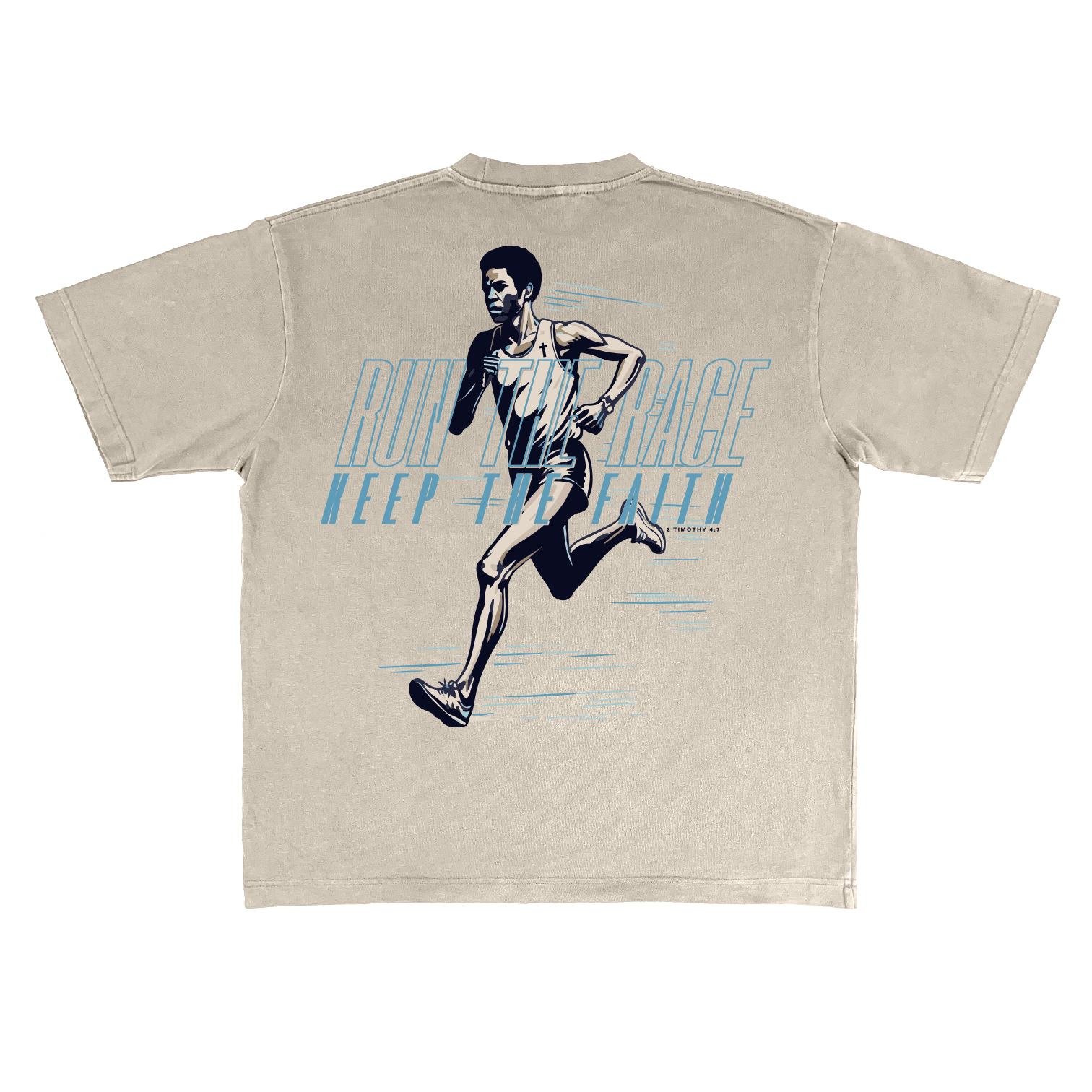 Run the Race Heavy Tee