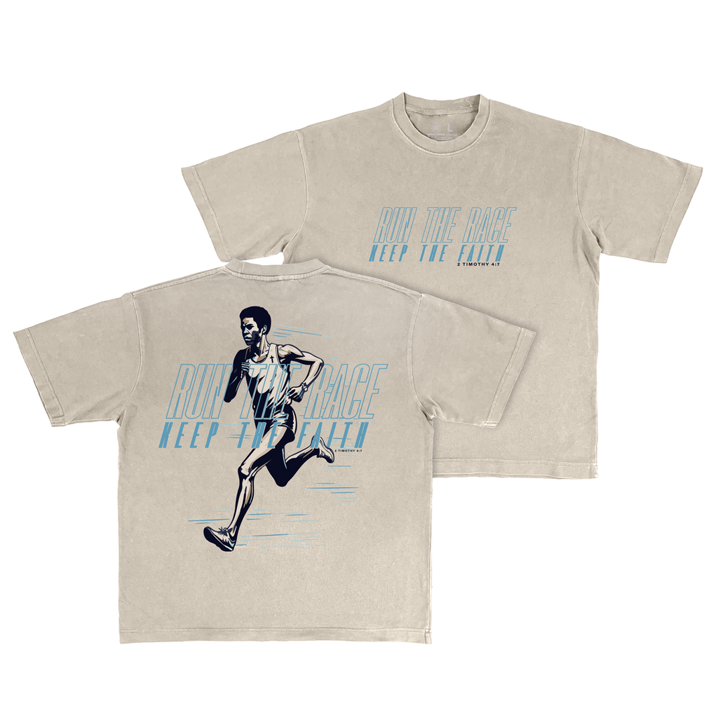 Run the Race Heavy Tee