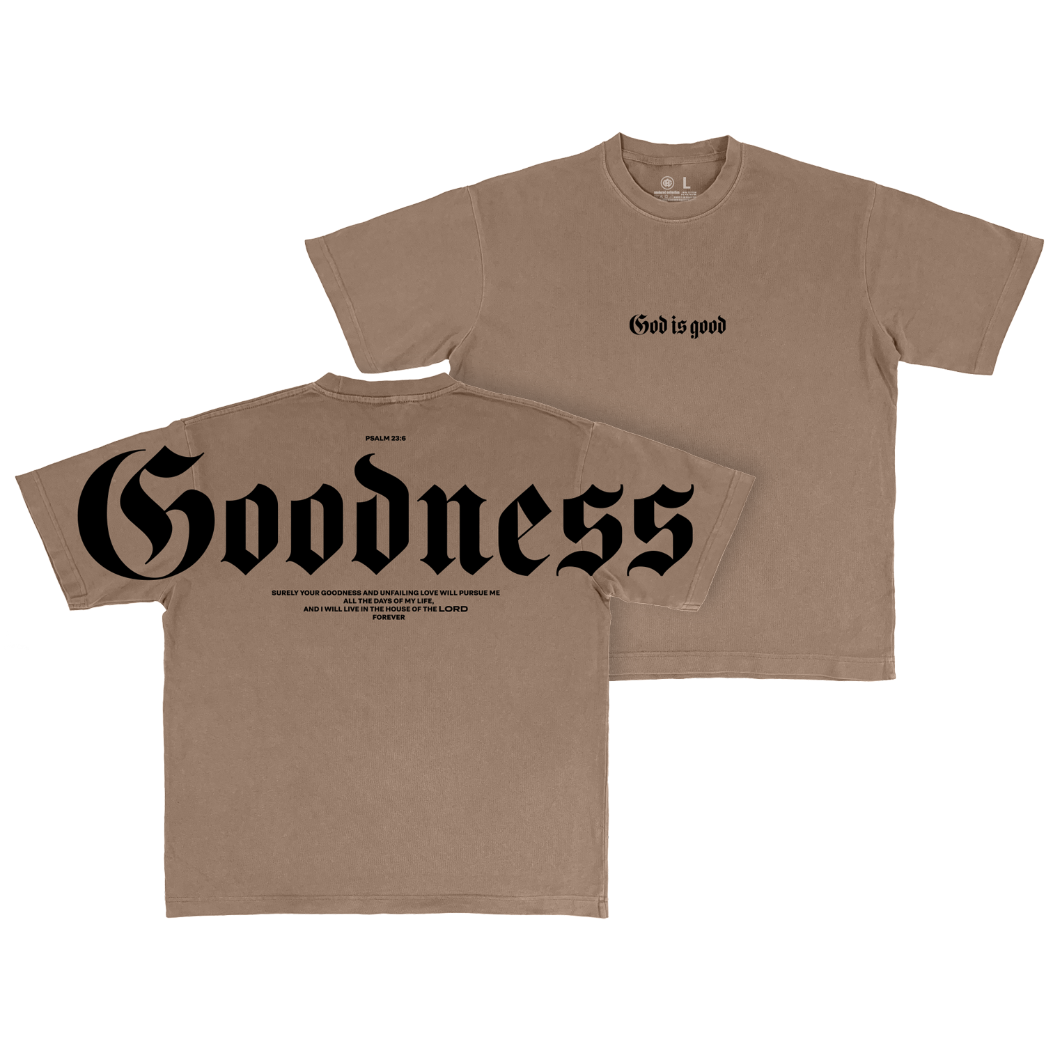 God is good, Goodness