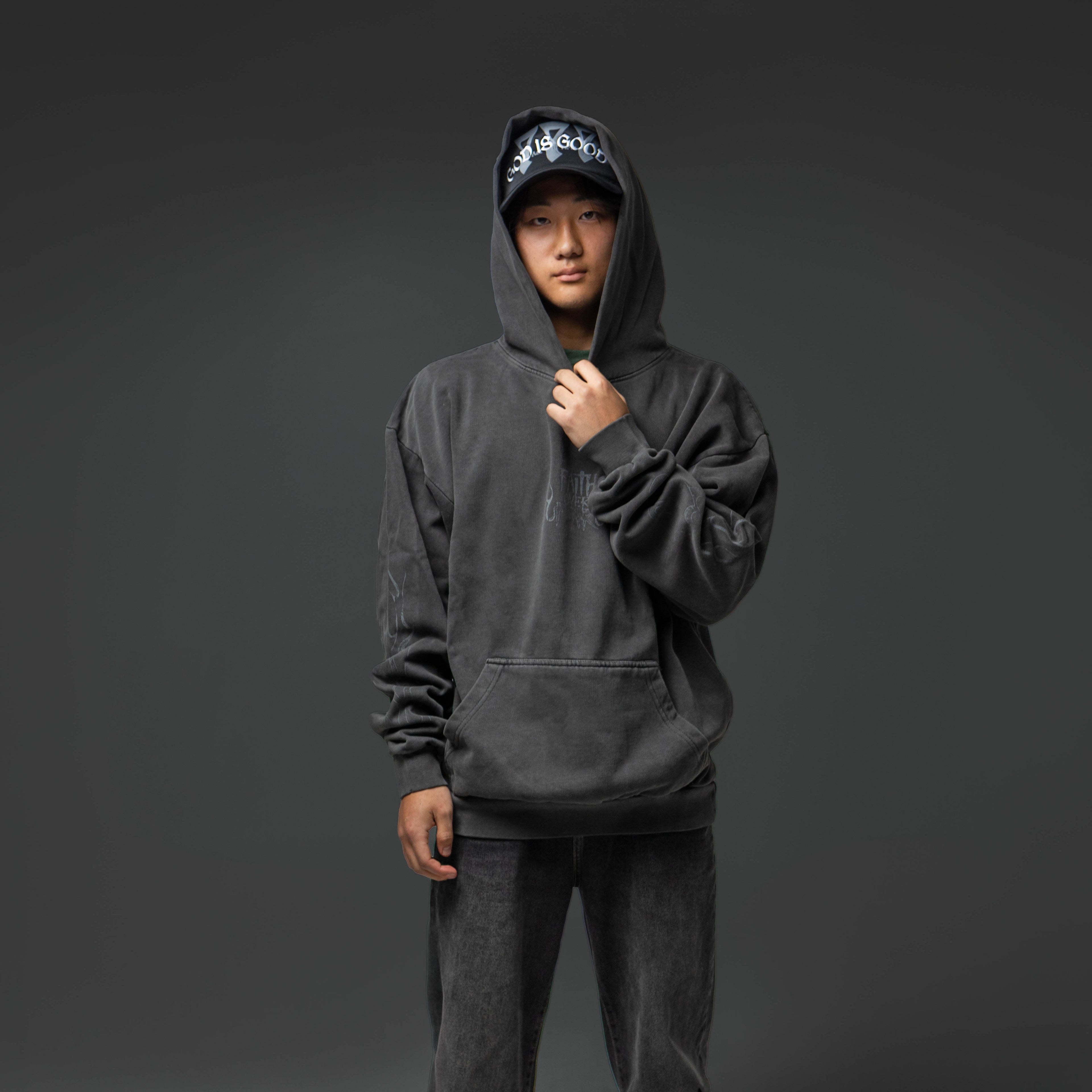 Above the Flames Oversized Hoodie