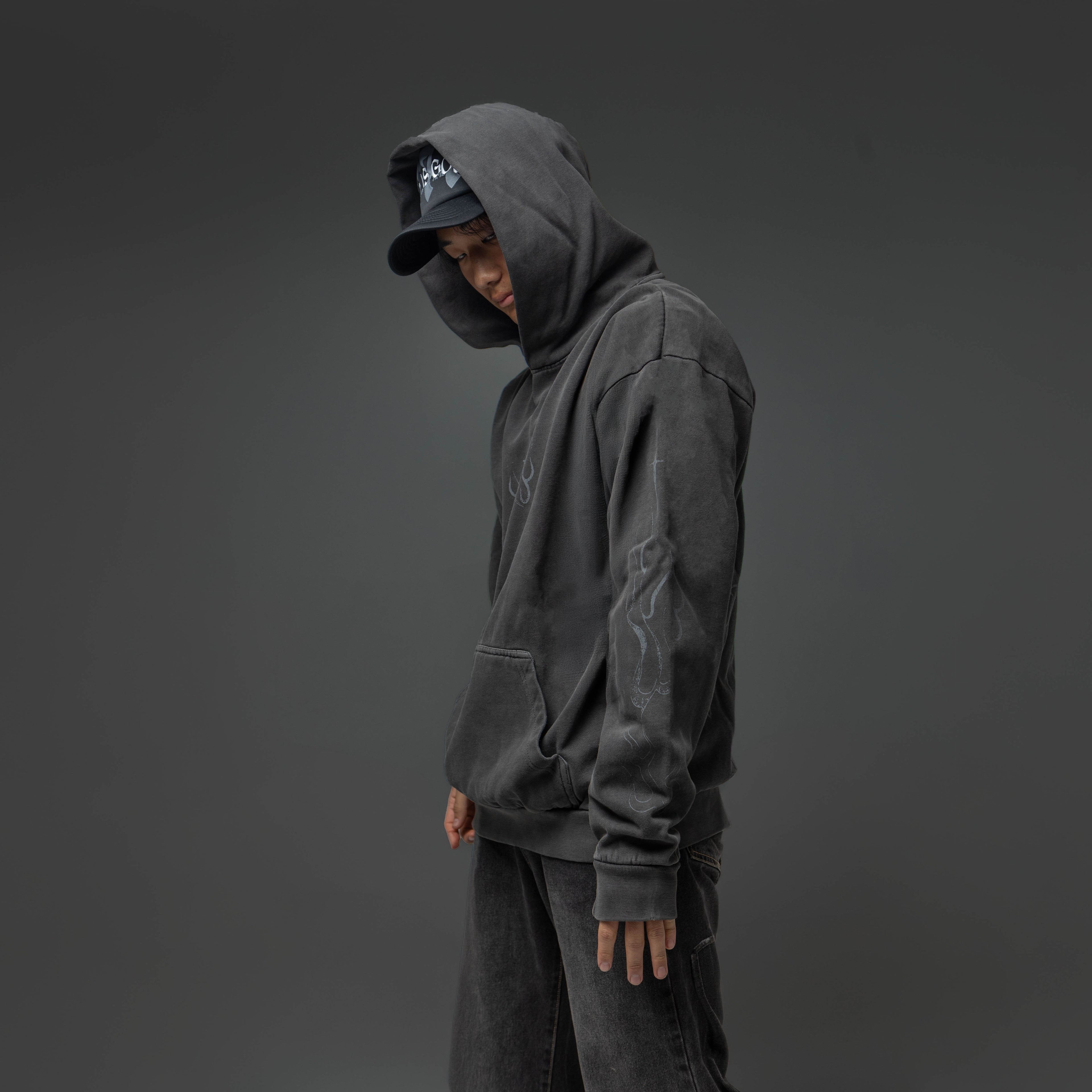 Above the Flames Oversized Hoodie