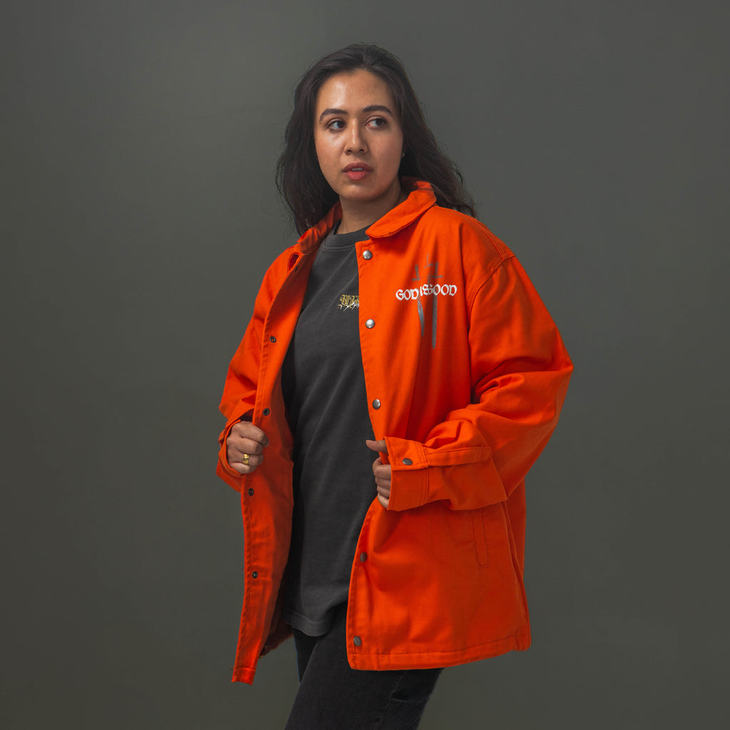 Divine Authority, Canvas Coach Jacket