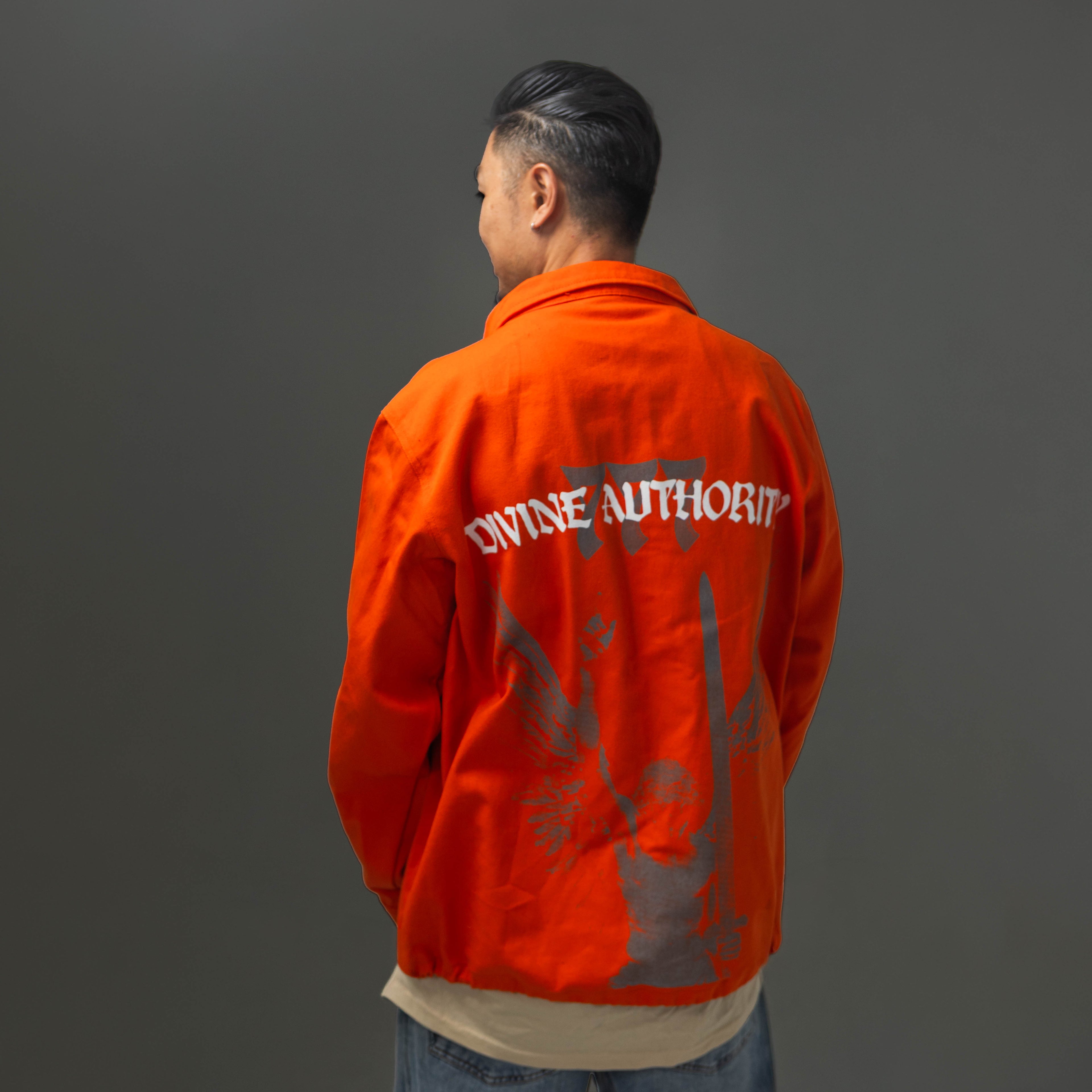 Divine Authority, Canvas Coach Jacket