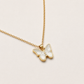 Butterfly Gold Necklace