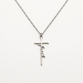 Faith Silver Necklace