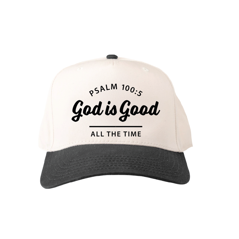 GOD IS GOOD ALL THE TIME - Black/Natural