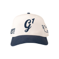 God First! - Navy/Natural
