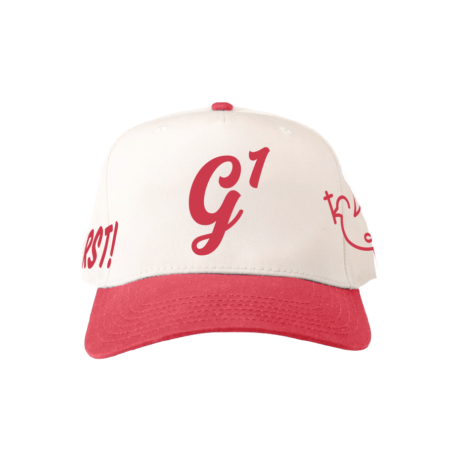 God First! - Red/Natural