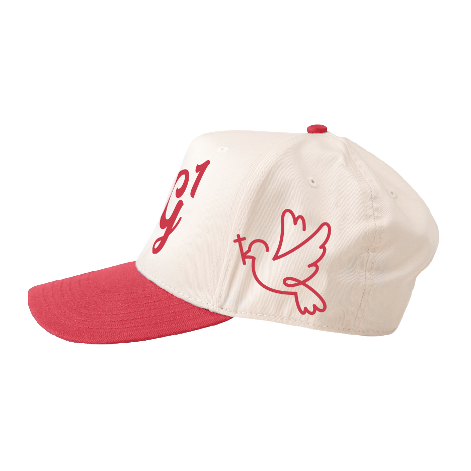 God First! - Red/Natural