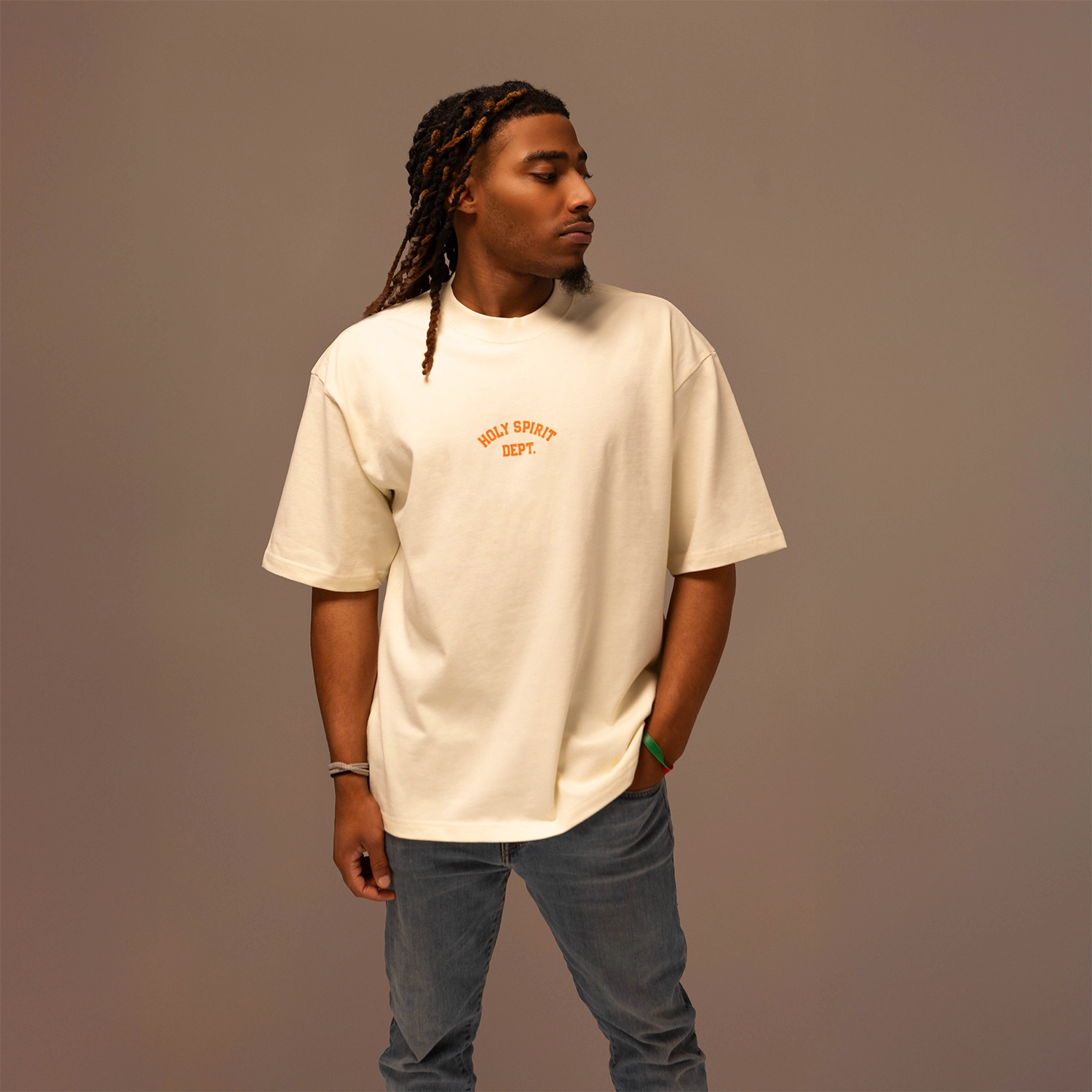 Heavyweight Tee (Cream)