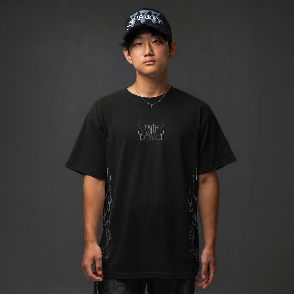 Above the Flames, Tee